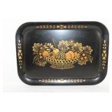 Metal Toleware Tray - Fruit basket