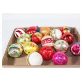 Lot of 16 Vintage Christmas Ornaments