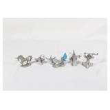 Pewter Figurines - Spooniques, Gallo etc.