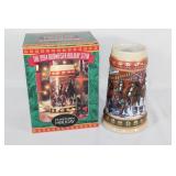 1994 Budweiser Holiday Beer Stein with Box