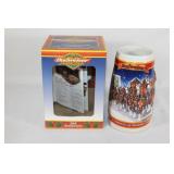 Budweiser 20th Anniversary Holiday Beer Stein