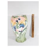Handpainted made in Portugal parrot vase