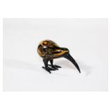 Small Art Glass Kiwi Bird Figurine