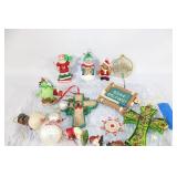 Lot of Christmas Ornaments - Golf, Glass, etc.