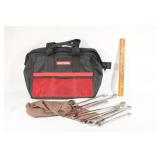 Large set of wrenches, Craftsman toolbox