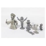 Pewter Figurines - Hudson, Spoontiques, etc
