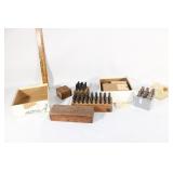 Antique numbering punches
