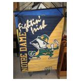 Large Notre Dame Wall Hanging Banner