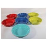 7 FIesta Ware Bowls - Various Colors