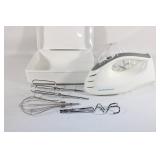 Hamilton Beach Hand Mixer with extras and case