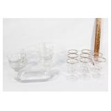 Tiffin Franciscan Montclair platinum trim cordial