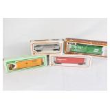 Lot of 4 Train Cars - Tyco, etc.