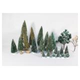 Lot of Department 56 Trees and Shrubs
