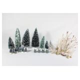 Lot of lemax Trees, Shrubs etc.