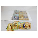 Lot of Pokemon Trading Cards - Binder and Loose