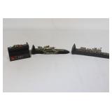 Pair of Railroad Spikes with Mini Trains, Rail etc