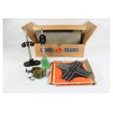 Lionel Trains Box - Train Lights, Track and Moss