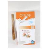 New in org. box Ottlite dual head LED desk lamp