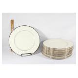 Montclair by Lenox USA 12 dinner plates