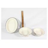 Montclair by Lenox USA serving bowls