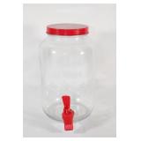 Large Gallon Glass Jar with Plastic spigot