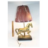 VTG Brass table side lamp-works