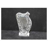 Waterford Crystal Harp Paperweight