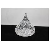 Crystal Hershey's Kiss Paperweight