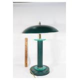 VTG Green meal two bulb lamp-works