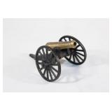 Mini Replica Civil War Cannon marked 1/2 MFCO