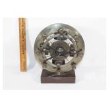 Handmade gear steam punk clock