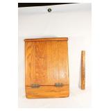 Antique wooden traveling desk