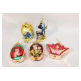 Disney Glass Ornaments -Finding Nemo, Princesses