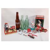 Lot of Coca-Cola Items - Ornaments, Decor etc.