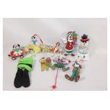 Lot of Disney Christmas Ornaments Snow white, etc