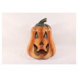 Large Ceramic Pumpkin Candle Holder