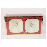 Lenox Holidays Gift Set - 2 Bowls