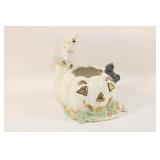 Lenox Ghost with Pumpkin  - Votive Candle Holder