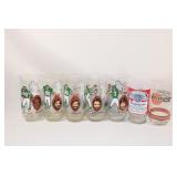 Philadelphia Eagles Glasses, Budweiser, Glasses