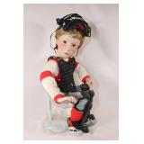 Danbury Mint Porcelain Doll - Catcher