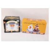 Pair of Halloween Salt & Pepper Sets w/boxes