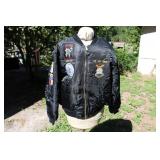 US Air Force Lined Jacket  with Patches