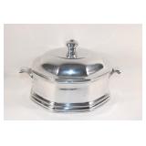 Vtg Wilton Columbia PA RWP Pewter Covered Dish