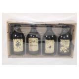 New in Box - Lot of 4 Halloween Glass Decor