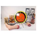 Halloween Decor - Tray, Bowl, Metal Decor , etc.