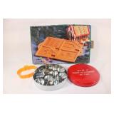 Gingerbread Ceramic House Mold, Cookie Cutters