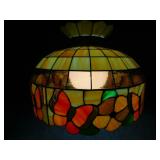 Stained Glass Hanging Lamp