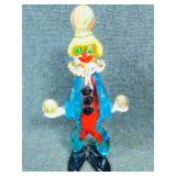 Hand Made Venetian J.I. Co. Glass Clown