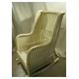 Thomasville Wicker Rocking Chair
