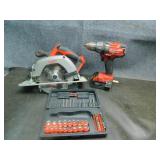 Milwaukee 18V Brushless Drill & Circular Saw